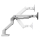 Ergotron HX Desk Monitor Arm Biały - 1188676 - zdjęcie 2